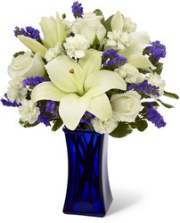 The FTD Beyond Blue Bouquet from Fields Flowers in Ashland, KY